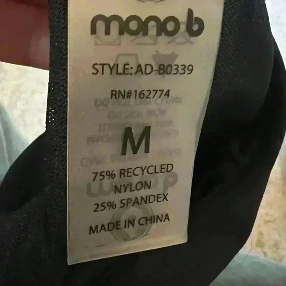 Mono B Medium Black Dress - Picture 2 of 4